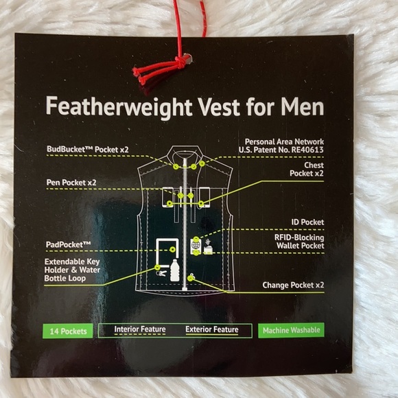 ScotteVest Men’s Tan 3XL Vest - Picture 10 of 12